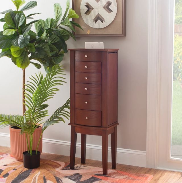 Powell® Maddie Espresso Jewelry Armoire-1