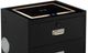 Elements International Rio Black Nightstand-1