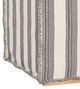 Fairfield® Kristin Gray/White Muslin Slipcover Ottoman-2