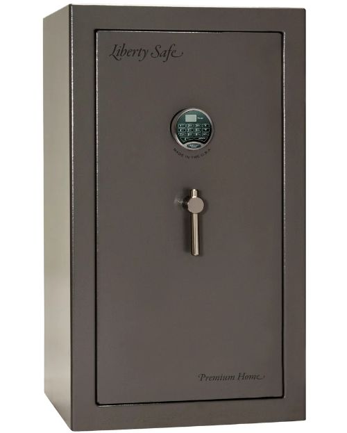 Liberty Safe Premium Home Gray Marble 12 Gun Safe-0