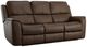 Flexsteel® Henry Dark Brown Power Reclining Sofa with Power Headrests and Lumbar-0