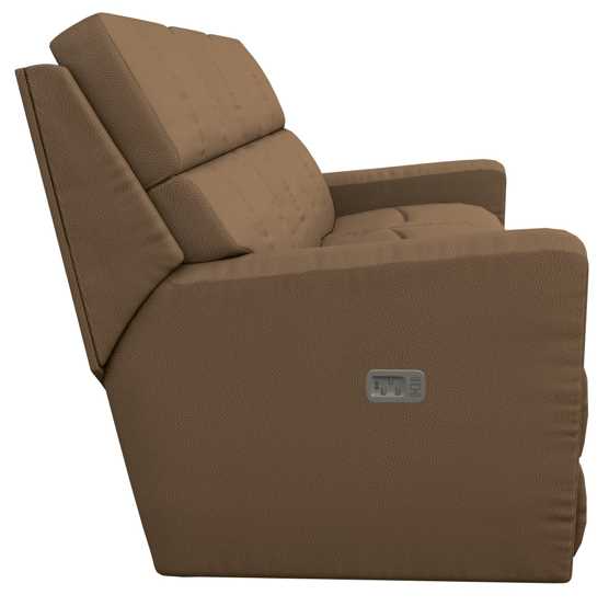 Lalala7788です。 La-Z-Boy® Talladega Shitake Leather Power Wall Recliner with