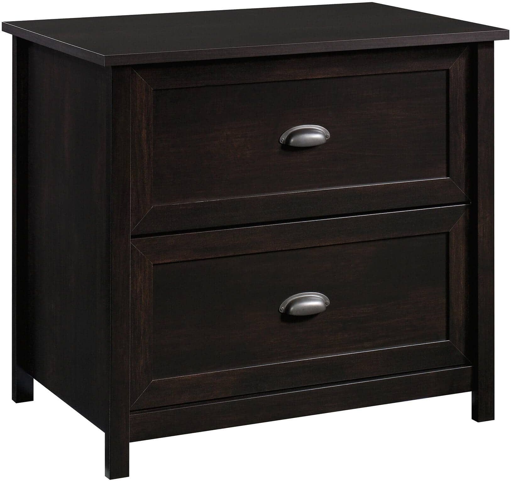 Sauder Cottage Road Estate Black Lateral Filing Cabinet Economy Furniture