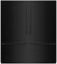ZLINE 72" 39.6 Cu. Ft. Black Stainless Steel Built-In French Door Refrigerator with Water Dispensers and Ice Makers-0