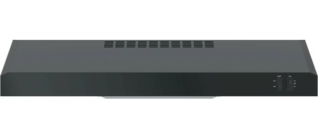 GE® Series 30" Black Under Cabinet Range Hood-0
