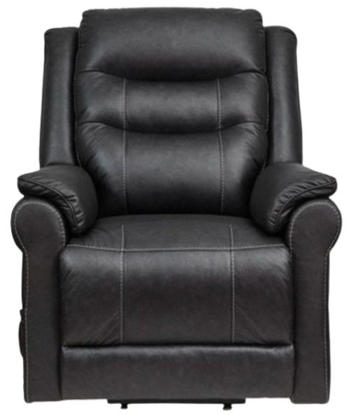 Signature Design by Ashley® Oatman Carbon Power Lift Recliner-1