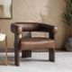 Classic Home Julina Rich Cocoa Accent Chair-1