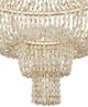 Currey & Company Natural/Pearlized White Cybele Chandelier-5