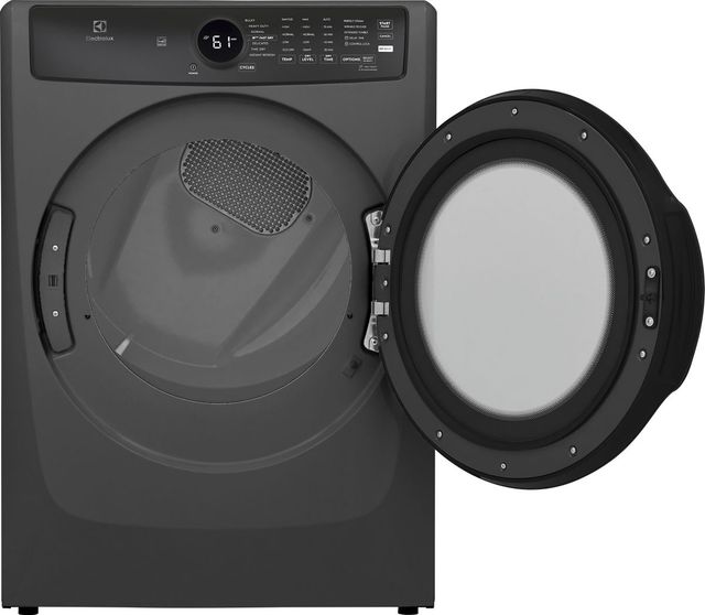 Electrolux® 8.0 Cu. Ft. Titanium Front Load Gas Dryer with Instant Refresh-1