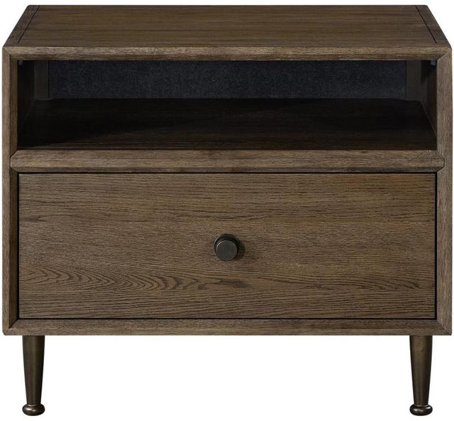 Bernards Linné Rye Open Drawer Nightstand-2