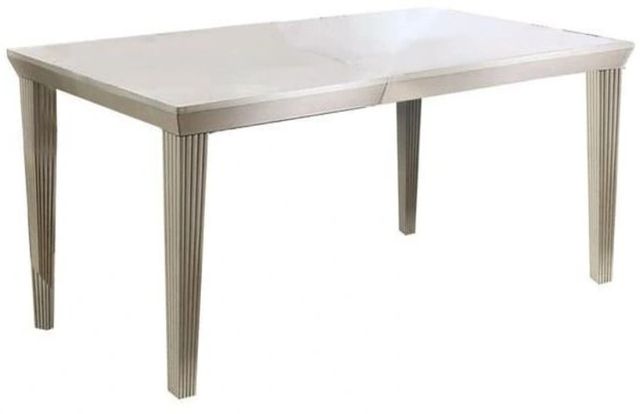 Furniture of America® Daniella Antique White Dining Table-0