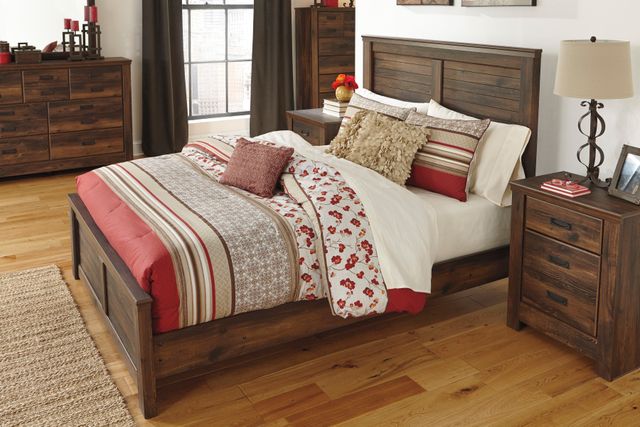 ashley furniture signature design quinden dresser 7 drawer dark brown Covetown Dresser