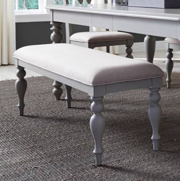 Liberty Furniture Summer House Dove Gray Bench-1