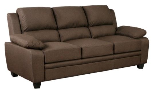 Mazin Furniture Darien Brown Sofa-0