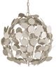 Currey & Company Lunaria Silver Orb Chandelier-1