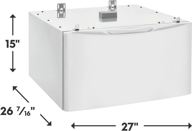 Electrolux Luxury-Glide® 27" White Laundry Pedestal-5