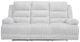 Signature Design by Ashley® Rhines Falls Alloy Power Reclining Sofa with Drop Down Table-0