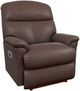 La-Z-Boy® Reed Walnut Leather Power Rocking Recliner with Headrest and Lumbar-0