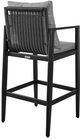 Armen Living Cayman Grey Outdoor Patio Counter Bar Stool-2