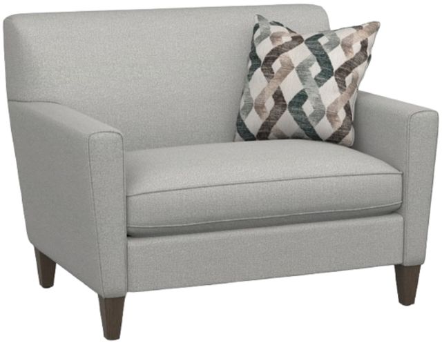 Flexsteel® Digby Silver Glacier Chair and a Half-0