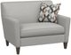 Flexsteel® Digby Silver Glacier Chair and a Half-0
