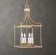 Uttermost® Montreal Warm Brass 4-Light Pendant-1