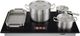 LG SIGNATURE Iconic Collection 36" Black Smart Induction Cooktop with 5 Elements and Flex Cooking Zone-5