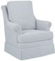 Fairfield® Chilton Light Blue Swivel Glider-0