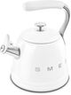 Smeg 50's Style 2.3 L White Whistling Electric Kettle-4