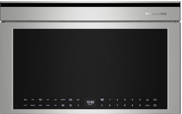 KitchenAid® 1.1 Cu. Ft. PrintShield™ Stainless Steel Built-In Microwave -0