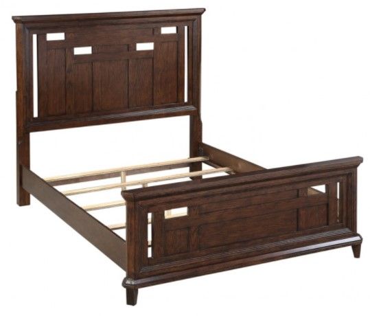 Winners Only® Kentwood Dark Brown King Bed