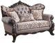 ACME Furniture Benbek Antique Oak/Gray Loveseat-0