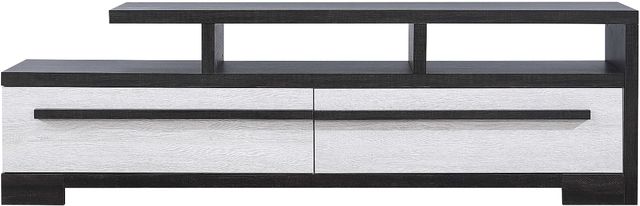 Crown Mark Remington Chalk/Ebony TV Stand-3