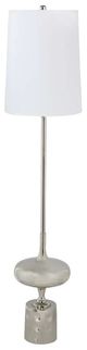 A & B Home Silver Floor Lamp-0