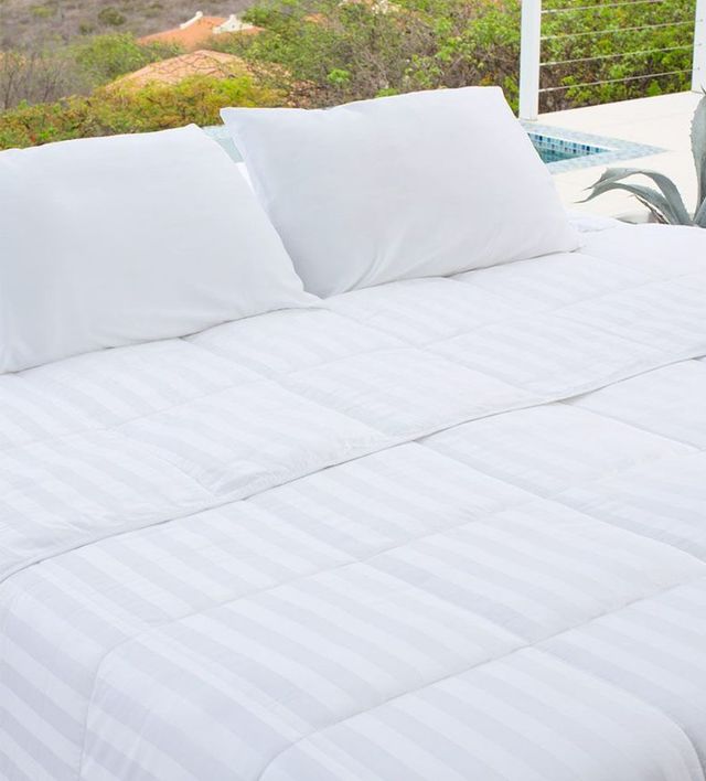 Cariloha Bamboo Viscose 3-Piece White King Duvet Comforter-3