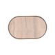 Furniture Classics Beale Natural Marble Top End Table with Gold Base-4
