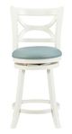 Powell® Mandell Blue/Cream Counter Stool-3