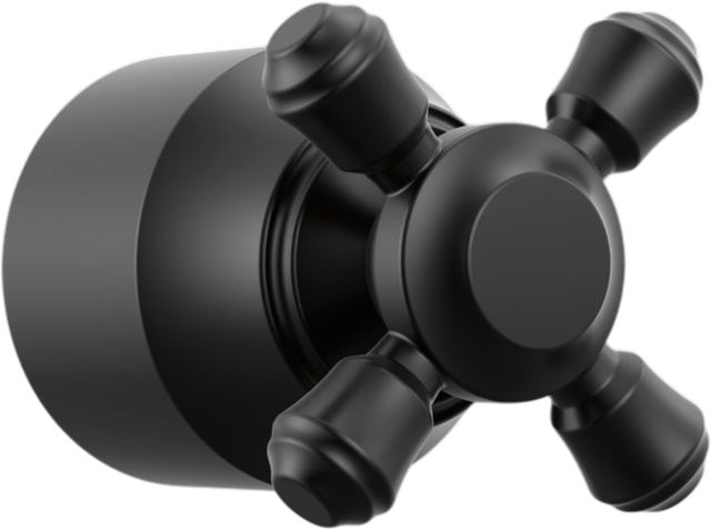 Delta Cassidy® Matte Black Diverter Handle-0