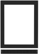 ZLINE 24" Black Matte Touchstone Undercounter Refrigeration Door Panel -0