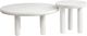 Magnussen Home® Sunset Cove 2-Piece Moonlight Pearl Nesting Cocktail Tables Set with Casters-2