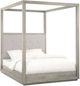 Modus Furniture Oxford Mineral Queen Upholstered Canopy Bed-0