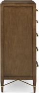 Currey & Company Verona Chanterelle/Coffee/Champagne 5-Drawer Chest-2