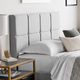 Malouf® Scoresby Stone King Upholstered Headboard-1