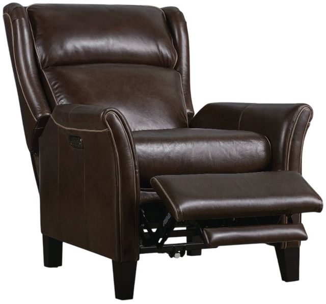 Hooker® Furniture RC Henley Benjamin Burgundy Power Recliner with Power Headrest-1