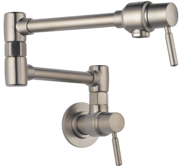 Brizo Brizo European Brilliance® Stainless Wall Mount Pot Filler Faucet-0