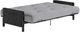 dhp furniture® Fairview Gray Futon with Storage-1