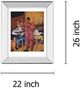 Classy Living Jazz Vocals 22" Wall Art-2