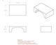 Atticus Rectangular Coffee Table in Bulgari White-5