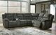 Signature Design by Ashley® Nettington 3-Piece Power Reclining Sectional with Console-4