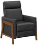 Homelegance® Verve Black Push Back Manual Reclining Chair-0
